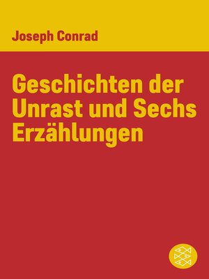 cover image of Geschichten der Unrast und Sechs Erzählungen